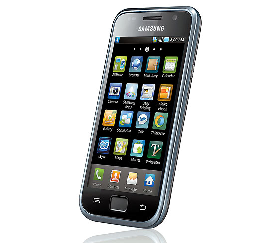 Galaxy S, novo smartphone da Samsung com sistema Android 2.1; aparelho custa R$ 2.399
