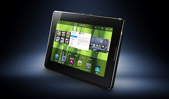 Playbook, o novo computador tablet da companhia canadense RIM (Research in Motion), fabricante do BlackBerry