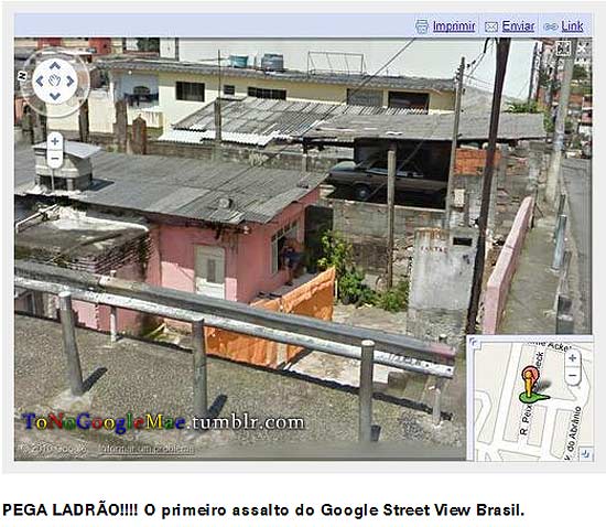Imagem do Tumblr mostra assalto em cidade brasileira não identificada