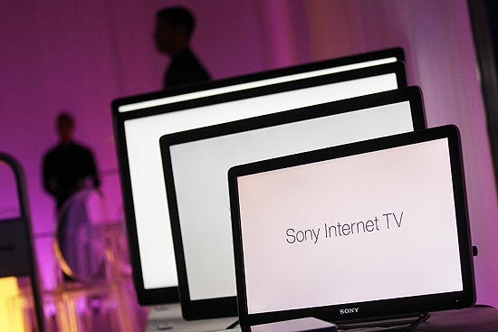 Linha de aparelhos televisivos da Sony com o Google começa a ser vendida amanhã, segundo empresa
