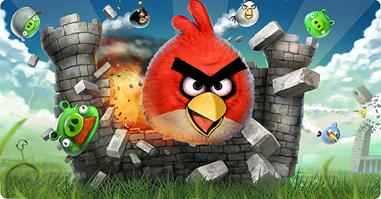 Imagem de divulgação do jogo Angry Birds