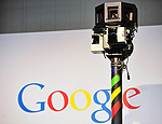 Câmera usada pelo Google para o serviço Street View (Daniel Mihailescu/France Presse)