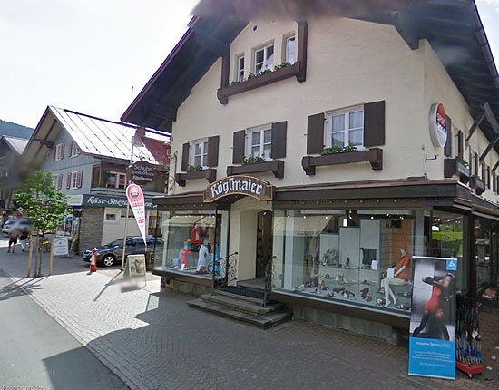 Cenas do Google Street View na regio de Oberstaufen, em Munique (Alemanha)