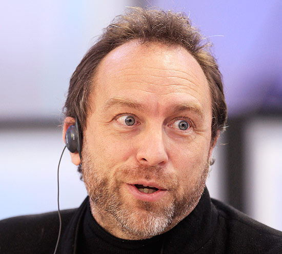 Um dos fundadores da Wikipdia, Jimmy Wales