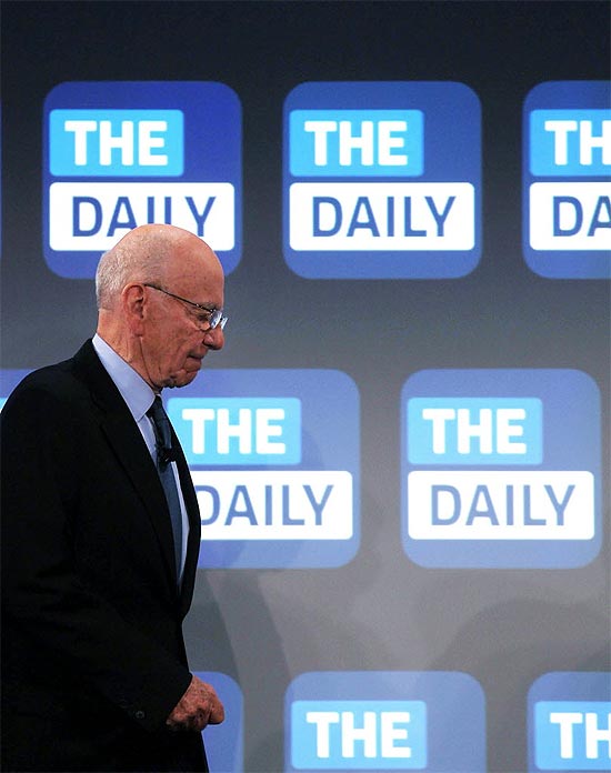 O executivo-chefe da News Corp, Rupert Murdoch