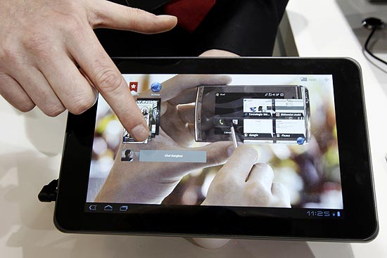 Novo tablet LG Optimus Pad registra cenas em trs dimenses, mas deve chegar ao Brasil custando caro