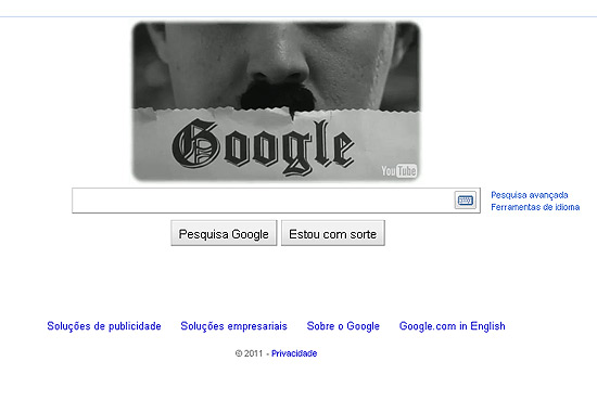 Chico Mendes é homenageado por doodle do Google