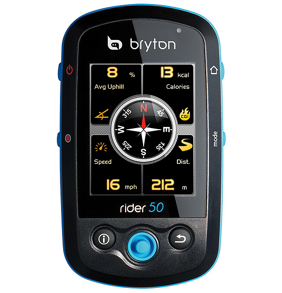 GPS Rider50, da Bryton, desenvolvido para ciclistas