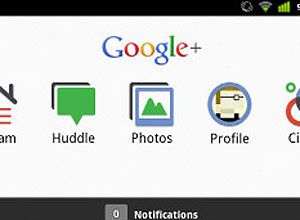 Aplicativo móvel do Google+