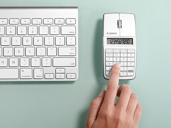 Mouse X Mark I, da Canon, adiciona um teclado numérico para contas
