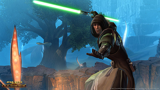 Imagem do jogo Star Wars: The Old Republic, que pode ter sua data de lançamento anunciada na Gamescom