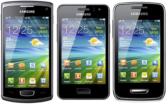 Novos celulares da Samsung com sistema Bada: Wave 3, Wave M e Wave Y