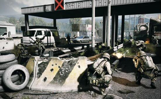 Imagem de Battlefield 3, que a Electronic Arts deve lanar na semana que vem