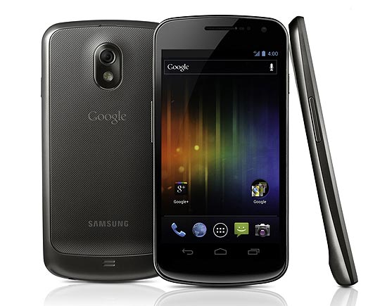 Galaxy Nexus, primeiro smartphone com Android 4.0, com previsão de chegada ao Brasil no início de 2012 