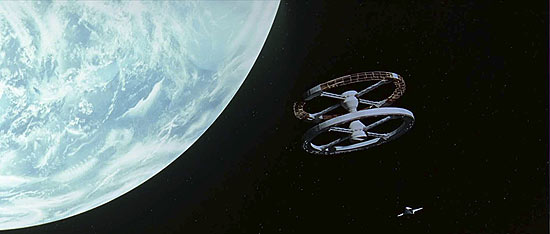 Cena de "2001: Uma Odisseia no Espao", de Stanley Kubrick, com efeitos especiais de Douglas Trumbull