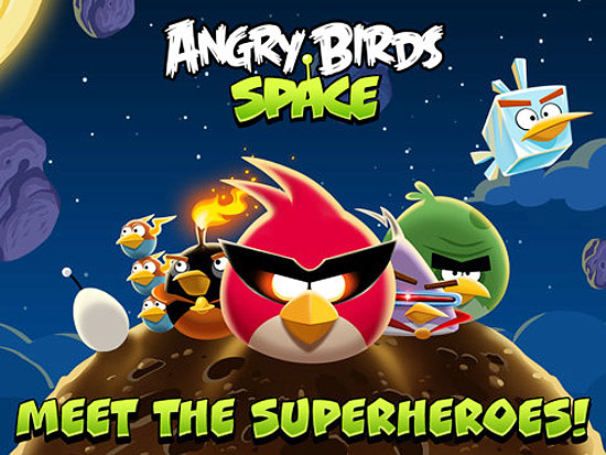 "Angry Birds Space", o jogo mais recente da franquia