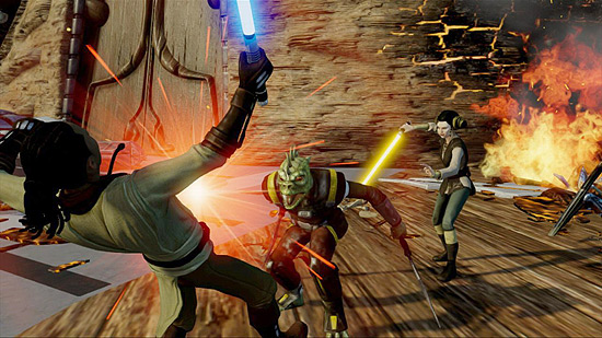 Cenas de "Star Wars" para Kinect; Disney escolheu Electronic Arts para criar novos jogos da saga