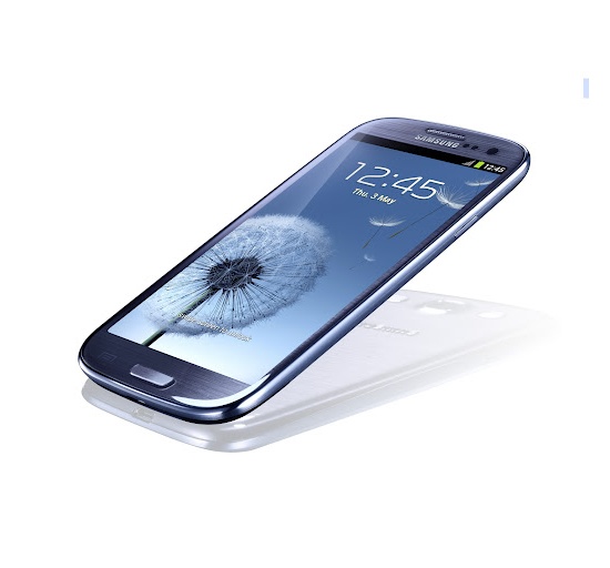 Samsung Galaxy S 3, smartphone topo de linha da empresa sul-coreana, que  lder no mercado de celulares