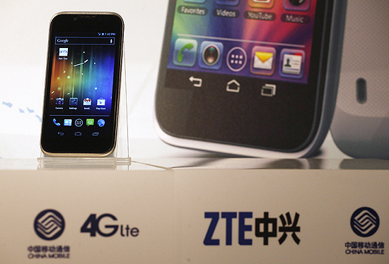 Celular da ZTE compatvel com redes 4G; opes de aparelhos devem aumentar em 2013