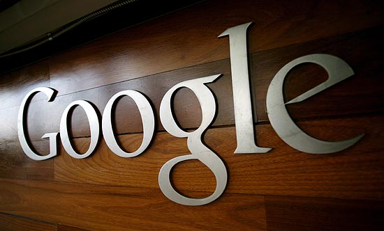 Logotipo do Google na sede da empresa, nos EUA; Google  investigado por termos de uso na Europa
