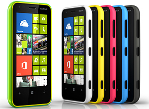 As cinco cores do Nokia Lumia 620, smartphone mais barato com Windows 8