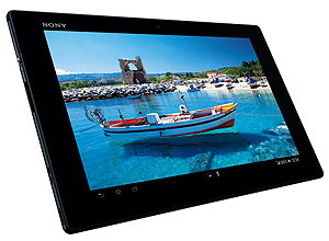 Tablet Xperia Z: tela de 10,1 polegadas, Full HD