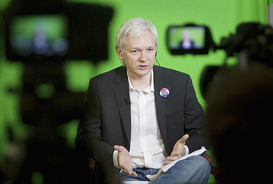 Julian Assange, fundador do Wikileaks e defensor da ideologia cypherpunk