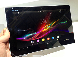 Novo tablet da Sony, Xperia Z  leve e impressiona pelo design; leia impresses