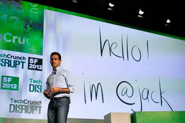 Jack Dorsey, fundador do Twitter e do Square, esteve no Rio e em São Paulo na semana passada
