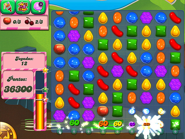 Game "Candy Crush" tem mais de 50 milhes de usurios e  um dos trs aplicativos mais rentveis de toda a App Store