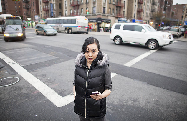Rose Cha já perdeu três celulares em roubos em Nova York; em todas as vezes, a polícia disse que não podia fazer muita coisa 