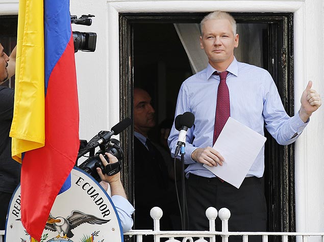 O fundador do WikiLeaks, Julian Assange, cuja trajetria  tema do filme 'We Steal Secrets'