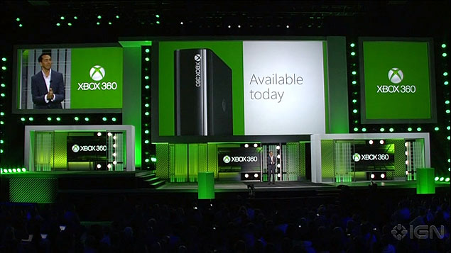 Crdito: Reproduo/IGNLegenda: Microsoft apresenta Xbox 360 reformulado, com visual mais parecido com o de seu sucessor