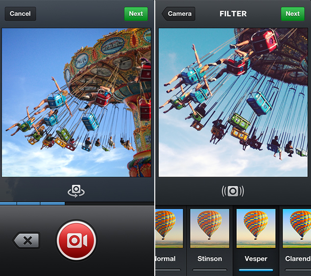 Instagram adiciona suporte a vdeos de at 15 segundos, com capacidade de estabilizao de imagens