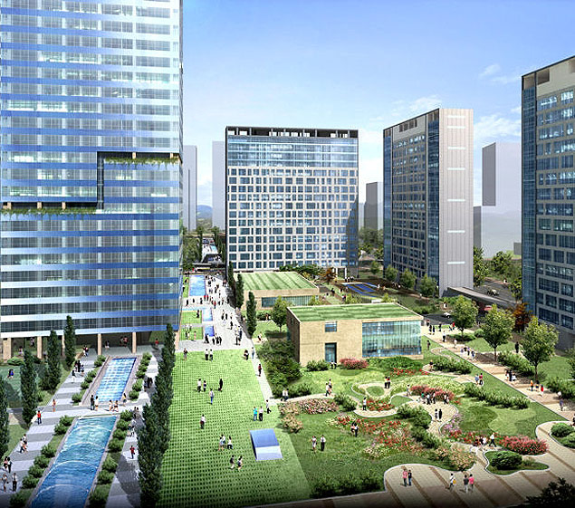 Songdo é cidade planejada, do zero, como uma smart city
