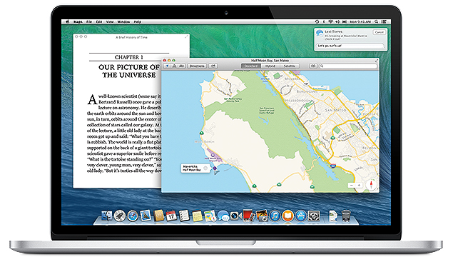 Nova versão do sistema de Macs, OS X Mavericks tem Maps veloz e visual mais sóbrio