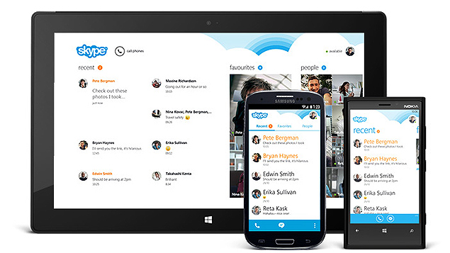 Segundo empresa, Skype foi redesenhado para ficar com visual "mais limpo"