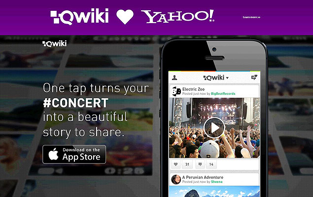 O Qwiki cria pequenos filmes com imagens, música e vídeos automaticamente