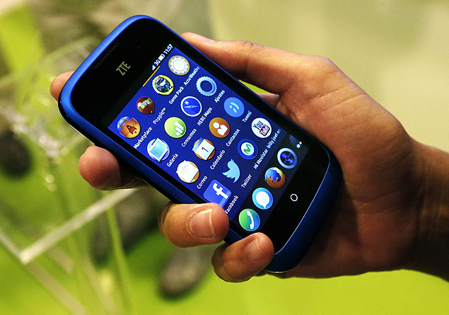 Smartphone da ZTE foi o primeiro a utilizar o sistema operacional Firefox OS