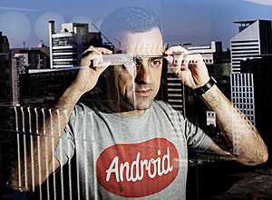 Hugo Barra, vice-presidente de produtos do Android no Google, no escritrio da empresa em So Paulo