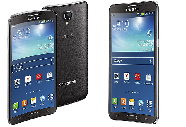 O Galaxy Round, smartphone com tela curvada da Samsung