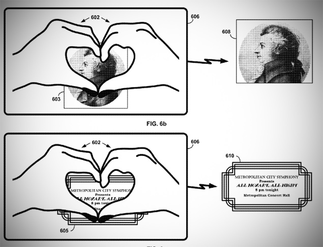 Imagem da patente conseguida pelo Google: "coraozinho" poderia gerar um "curtir" on-line