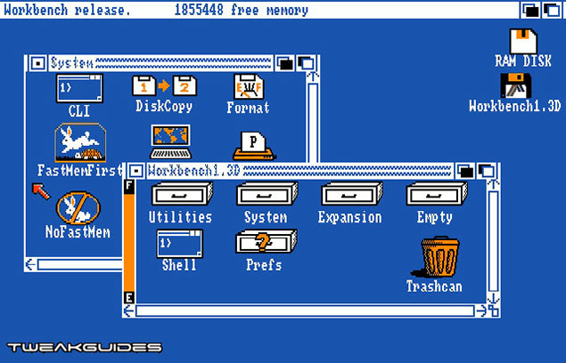 O Emulador de Amiga 500, criado por Christian Stefansen 
