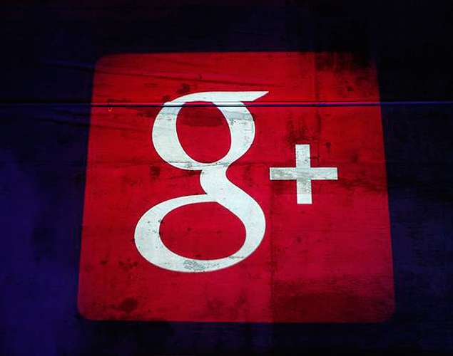 O logotipo da rede social Google+; empresa gera preocupao com vnculo entre contatos do Gmail e rede social