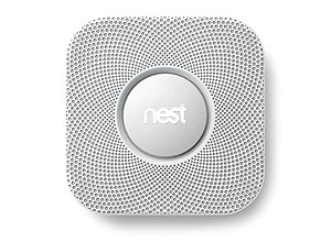 O Nest Protect é um detector inteligente de fumaça que reconhece o movimento de mãos e avisa o usuário da localização da fumaça.