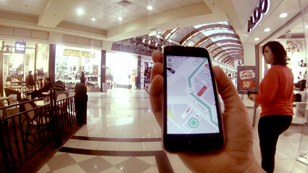 Aplicativo Inside, da israelense Shopcloud, funciona como um GPS para shoppings e outros ambientes fechados