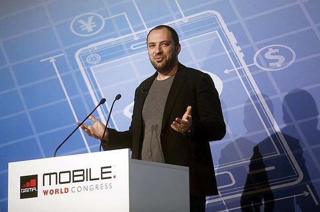 Jan Koum anuncia no Mobile World Congress, em Barcelona, que o Whatsapp ter servio de voz
