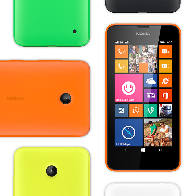 Lumia 630 com dois chips, lanado pela Nokia em San Francisco