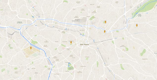Google Naps mostra lugares onde é possível tirar uma soneca em São Paulo