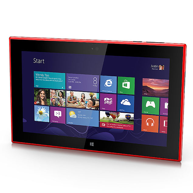 Lumia 2520  o nico tablet produzido pela Nokia